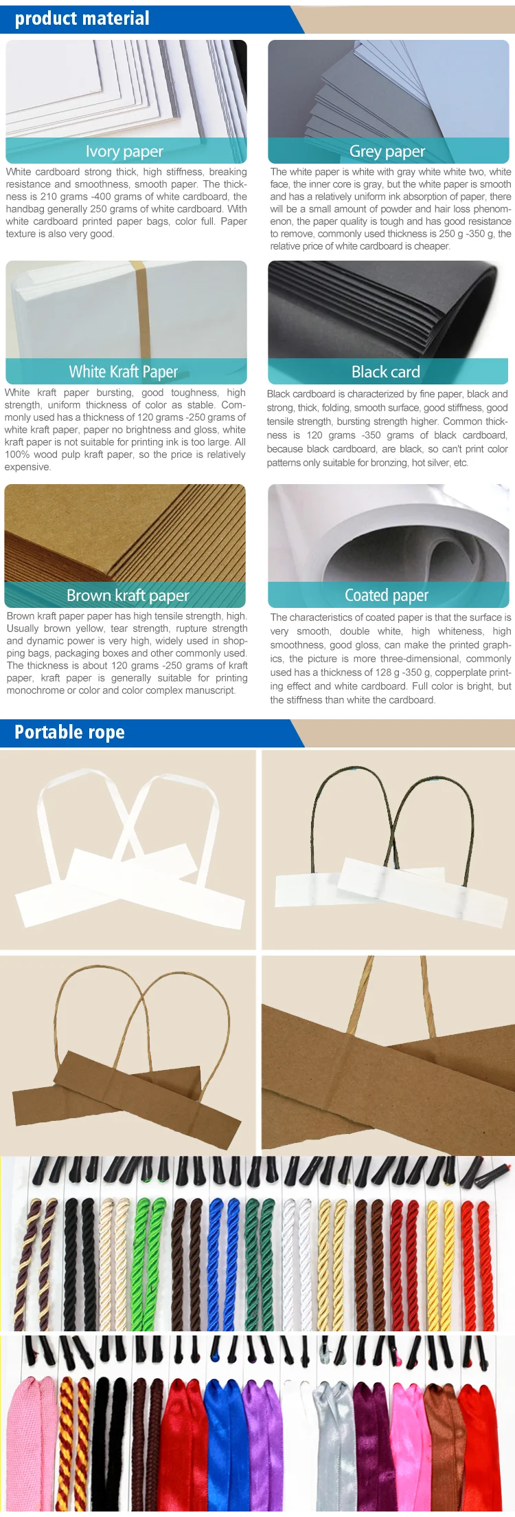 Orange Kraft Paper Bag With Cotton Cord Handle Orange Kraft Paper Bag With Cotton Cord Handle