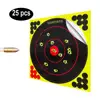 Targets, 8 Inch Reactive Shooting Targets - See Your Shots Instantly for Gun/Rifle/Pistol/ Airsoft/BB gun/Pellet Gun/Air Rifle