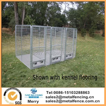 4 X 8 X6 Multiple Modular Welded Wire Professional Kennel Dog Run With Flooring Buy Multiple Modular Welded Wire Kennel 4 X 8 X6 Professional