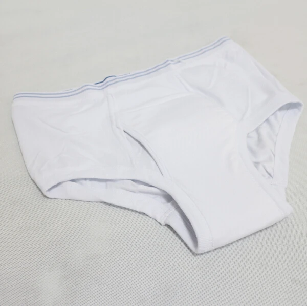 Washable men boxer briefs incontinence underwear