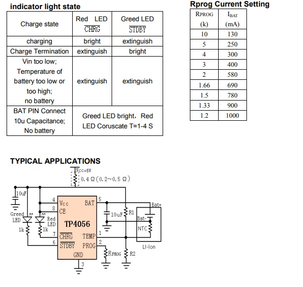 Tp4056 Ic Chip Tp 4056 Lithium Battery Charger Tp4056 Original Sop8 ...