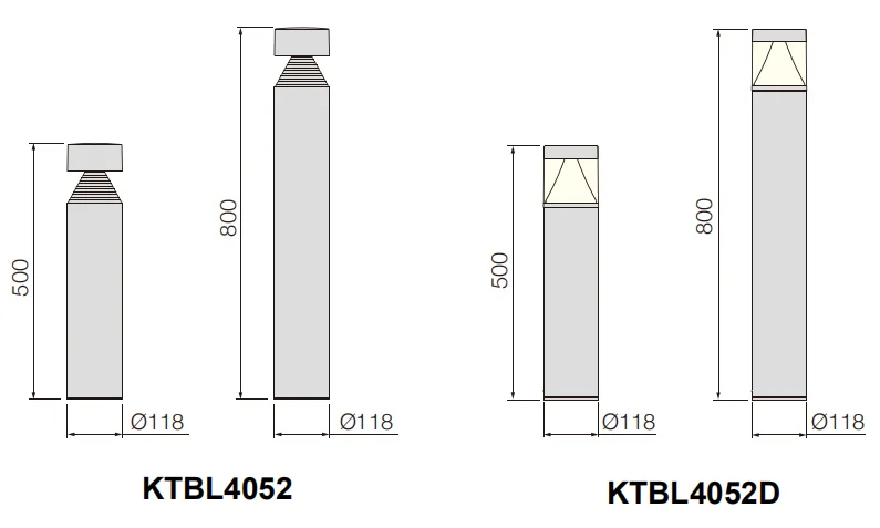 led bollard light