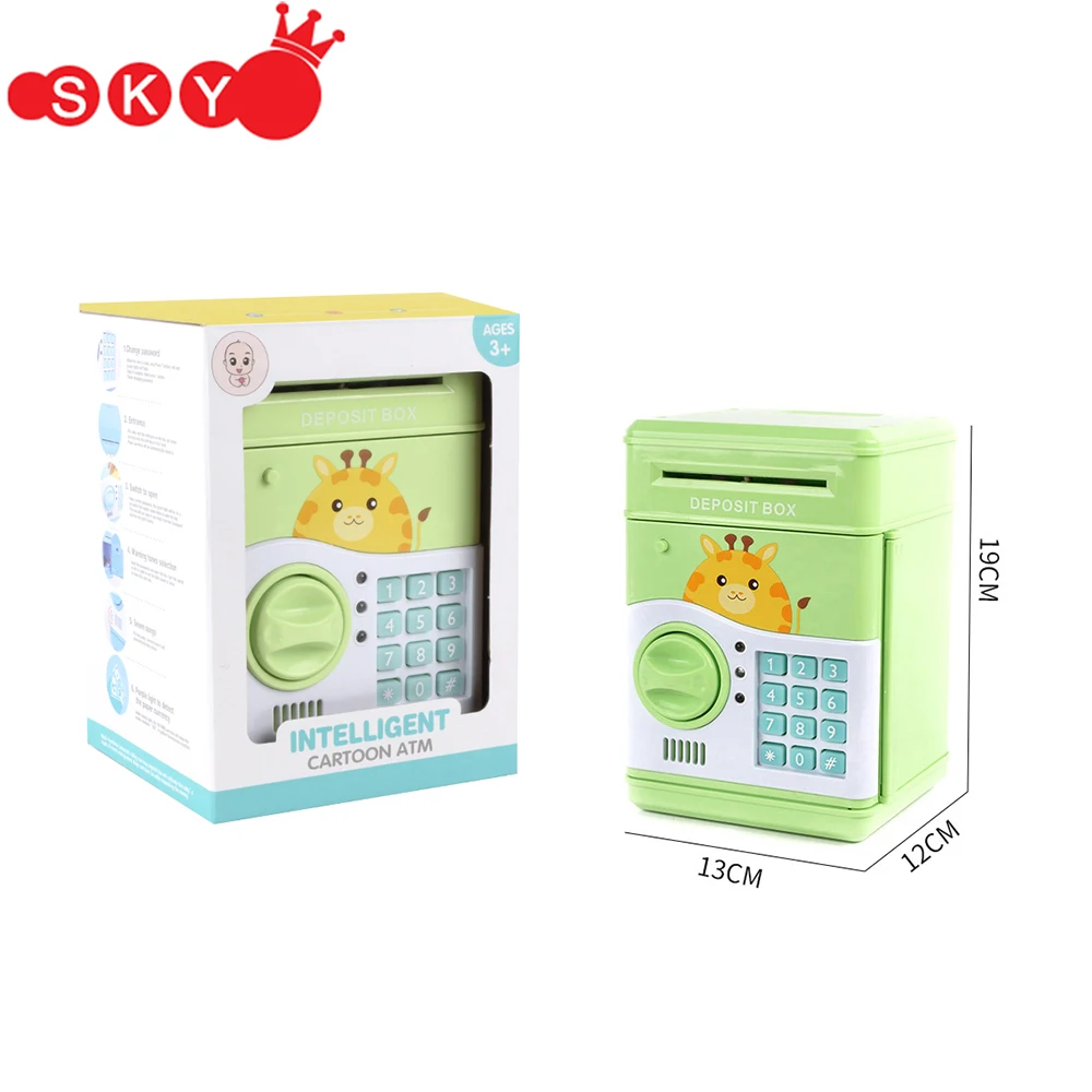 Plastic Digital Password Safe Box,Money Safe Box,Safe Deposit Box Toys ...