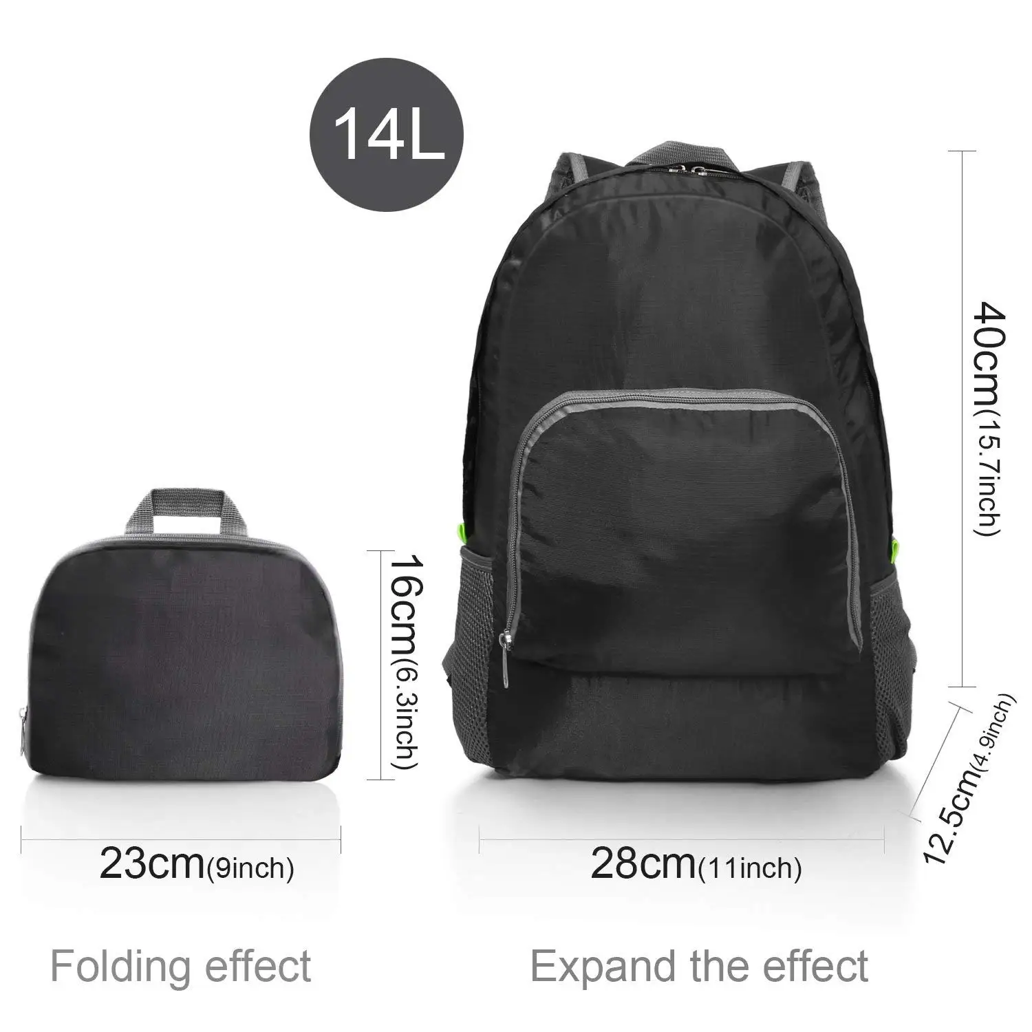 packable laptop backpack