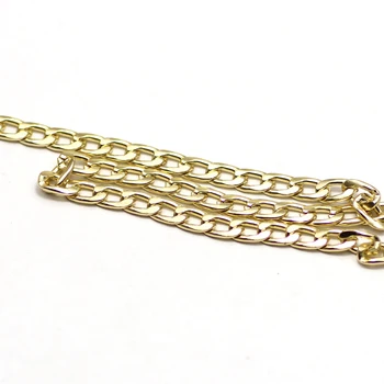 Aluminum Jewelry Wholesale Body 14k Solid Gold Track Chains - Buy Track Chains,Wholesale Body ...