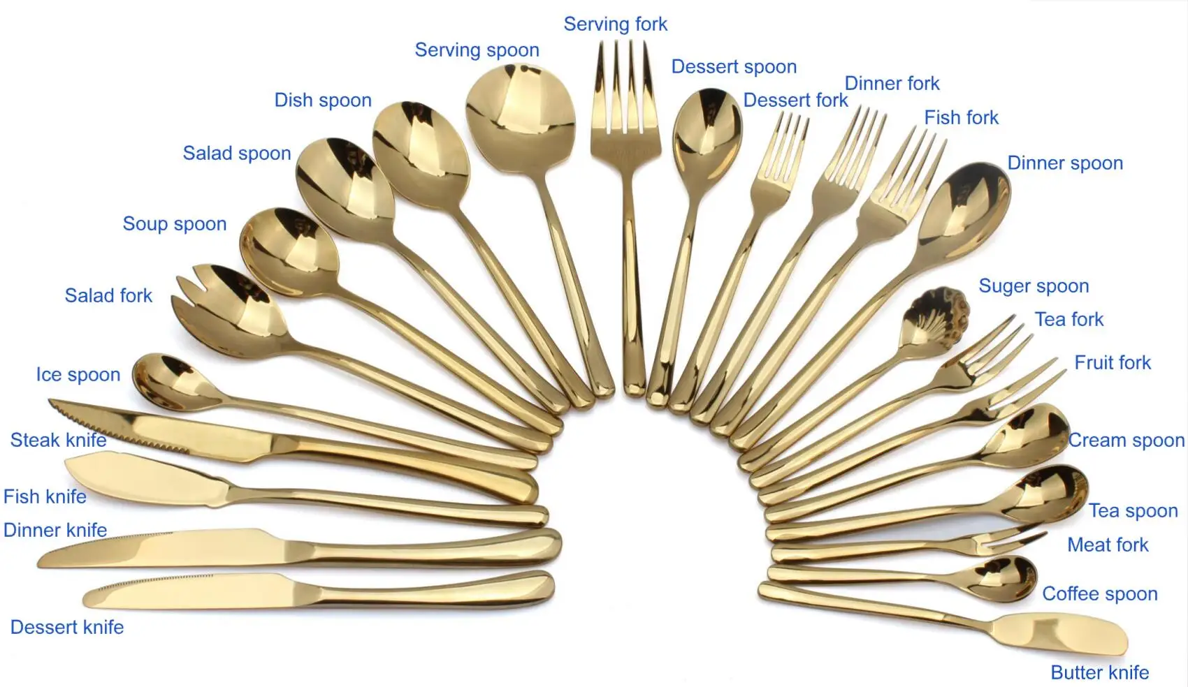 Restaurant Cutlery Gold Cutlery Sets Stainless Steel Flatware Used Restaurant Dinnerware Buy Gold Cutlery Set Rose Gold Plated Cutlery Set Used Restaurant Dinnerware Product On Alibaba Com