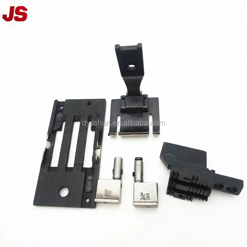 SINGER 212W140, BROTHER 845 INDUSTRIAL SEWING MACHINE PARTS FLAT LOCK STITCH MACHINE AUTOMATIC TRIMMER B845-5-UT 3/4 GAUGE SET
