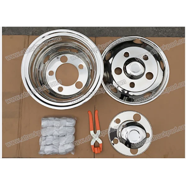Chrome Wheel Cover 16inch 5holes PCD205mm for HINO, ISUZU, FUSO
