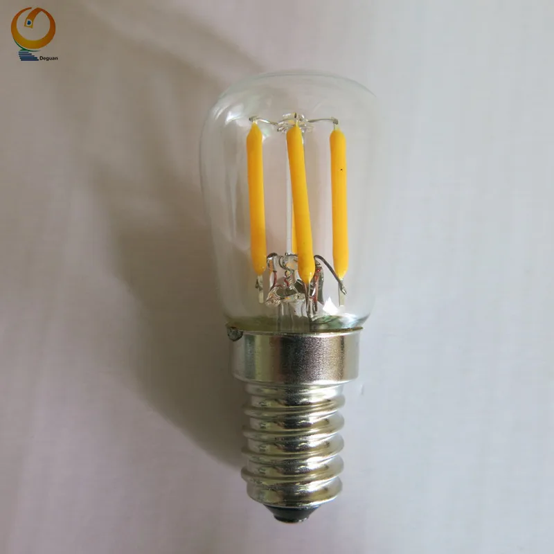 FREE SAMPLES PROVIDED ST26 e14 fridge  free led bulb housing using 3w 5w led bulb string lights replacement led bulb