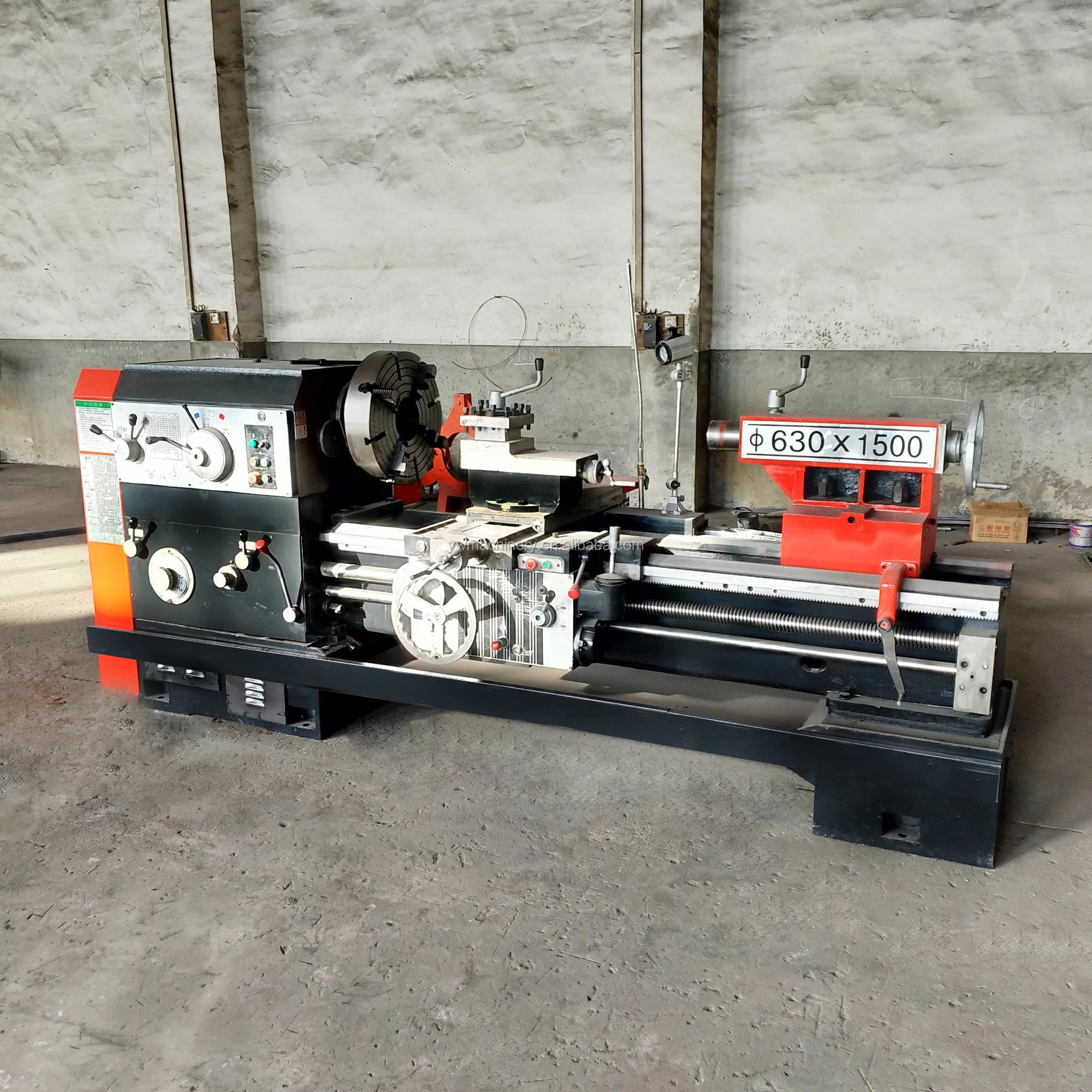 Cw6163 And Cw6263 Conventional Horizontal Metal Cutting And Turning