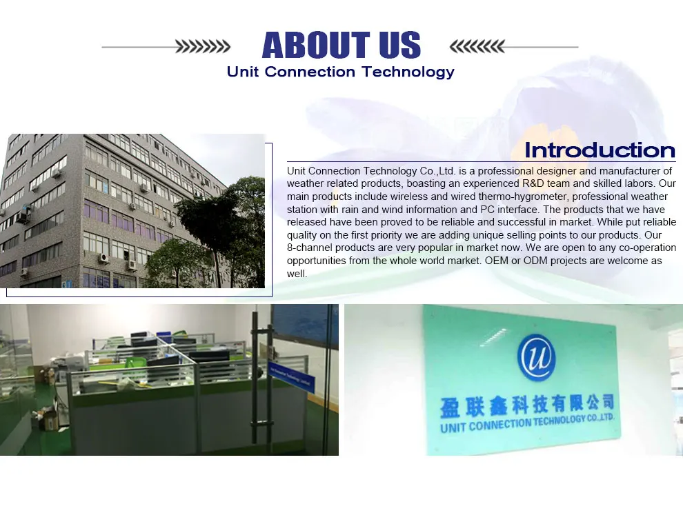 Shenzhen Unit Connection Technology Co., Ltd. - Professional Weather  Station,Wireless Weather Station