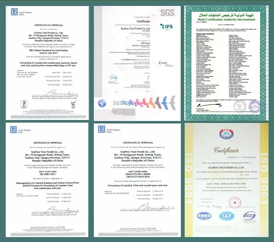 Certificates