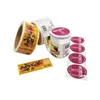 Custom Pre Roll Packaging Label Sticker, Smoking Pipes Weed Packaging Labels Printing