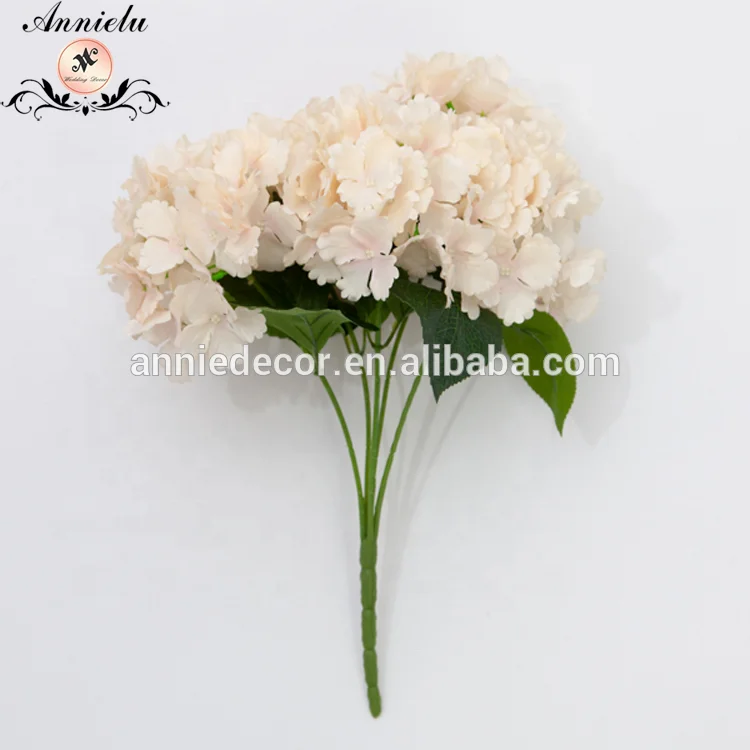 Wedding and Home Decoration Best-selling Silk Hydrangea Artificial Flower Made in China