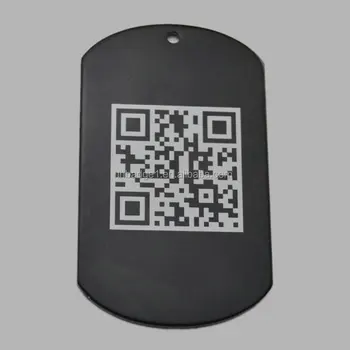 laser engraved dog tag