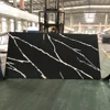Luxury Solar Black Quartz Stone Surface