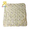 Favorable price cotton pink / blue blanket quilt baby security patchwork