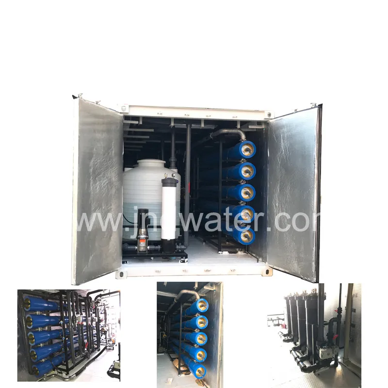 Model JND-SW50 operating pressure 4 ~ 6.5Mpa sea water desalination
