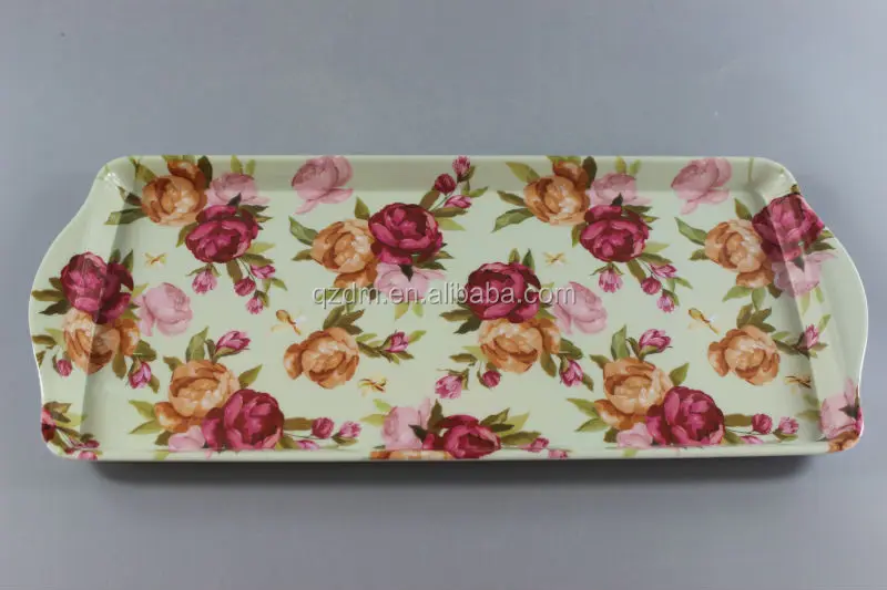 Homeware melamine rectangle tray