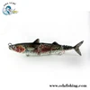 high quality plastic fishing lure clear customized color swimbait tackle with hook hard fishing
