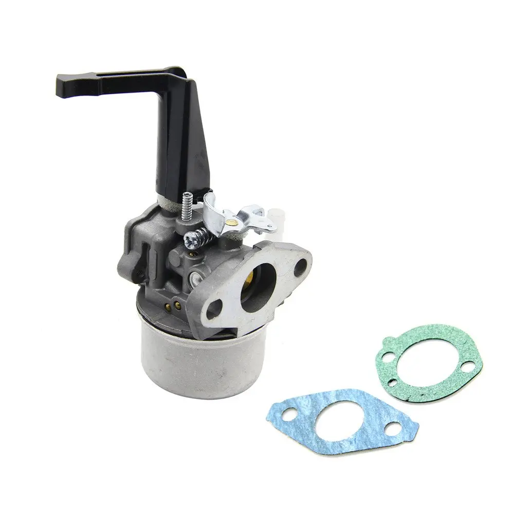 696065 Carburetor Carb for Briggs & Stratton, 110402-0206-E1 110412-0211-E1 Replace 697422 110412 110402 with Mounting Gaskets