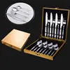 High Mirror Polish Stainless Steel 16PCS Flatware Set including Fork,Knife,Spoon,Teaspoon,Cutlery/Tableware/Dinner plate Sets