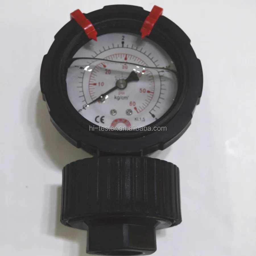 SAFEGAUGE PP diaphragmseal pressure gauge,Diaphragm sealed manometer,Presser meter, View