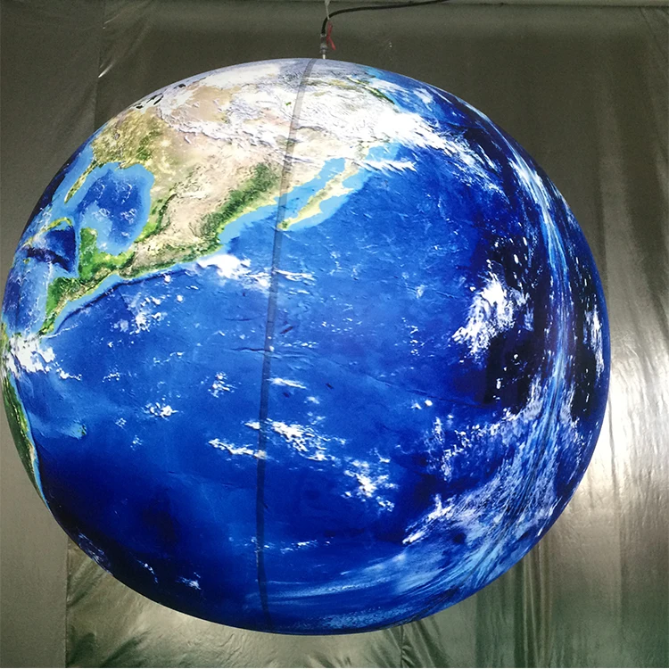 Customized Led Inflatable Giant Globe Earth Ball - Buy Customized ...