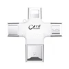 High Speed 4 in 1 OTG Card reader TF Memory card writer