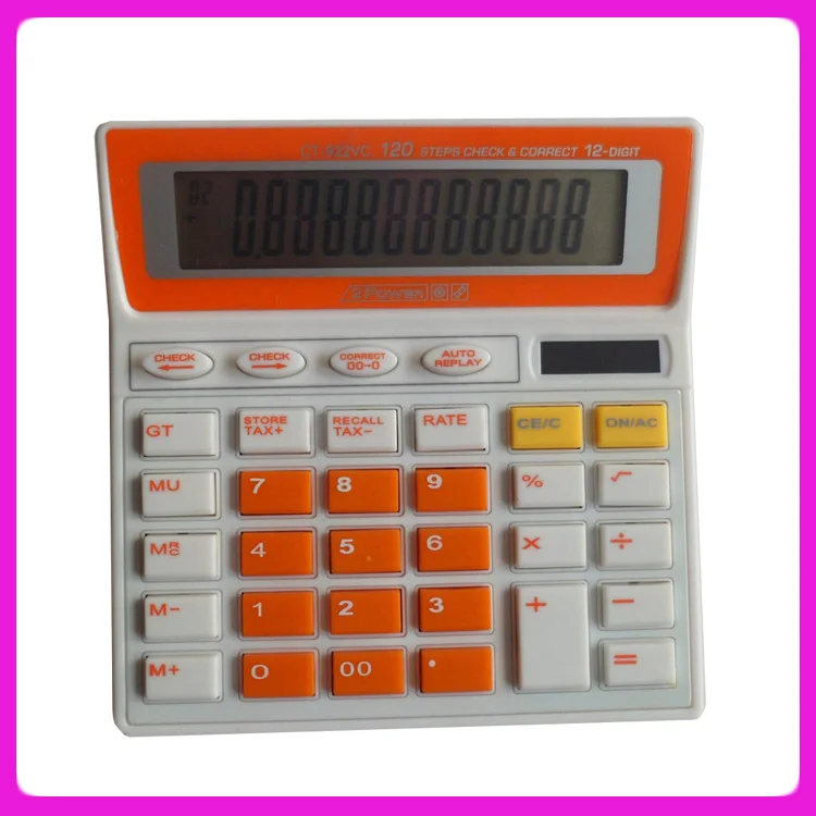 Jumbo Electronic Calculator With Tax Function,Accountant Electronic