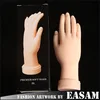 Nail Art Training Hand acrylic nails practice hand