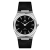 Ultra Thin Black Dial Men's Watch Stainless Steel Casual Watches