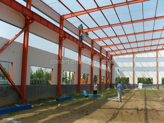 High quality prefabricated steel structure warehouse