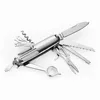 MEC-099 Popular Promotional Gift Multi Tool 14 Functions Folding Pocket Knife With Magnifier