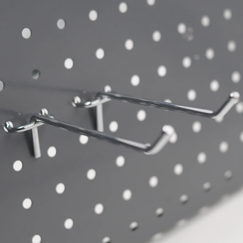 Wholesale Single Wire Mesh Pegboard Hook / 4 / 6 Inch 60pcs Pegboard