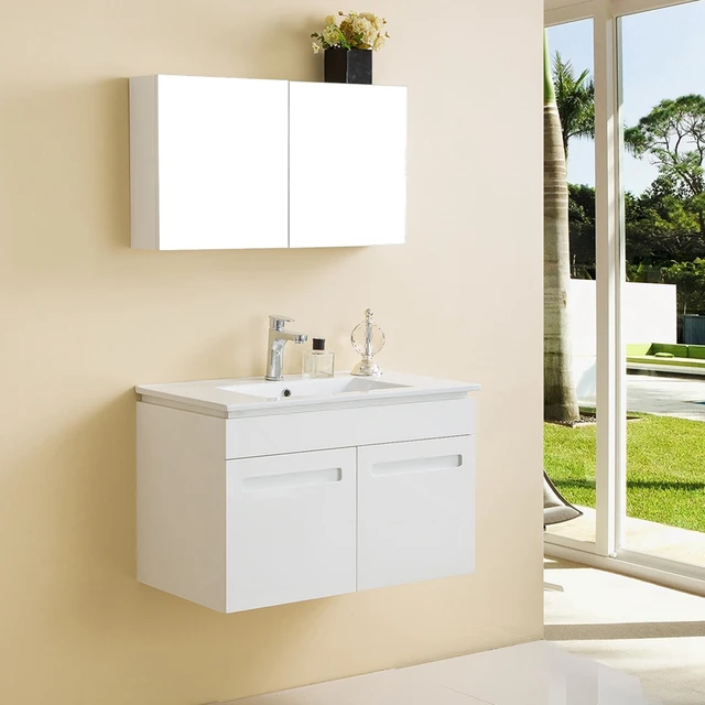 Ev Mal Lavabo Tasarım Vanity Mobilya Modern Saf Moda Banyo Dolabı Vanity Mobilya Modern Saf Moda Banyo