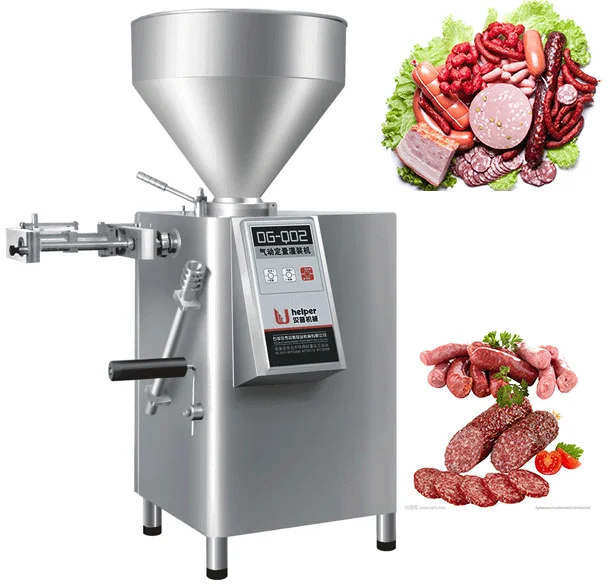 Automatic Twisting Sausage Pneumatic Stuffer Machine Buy Pneumatic