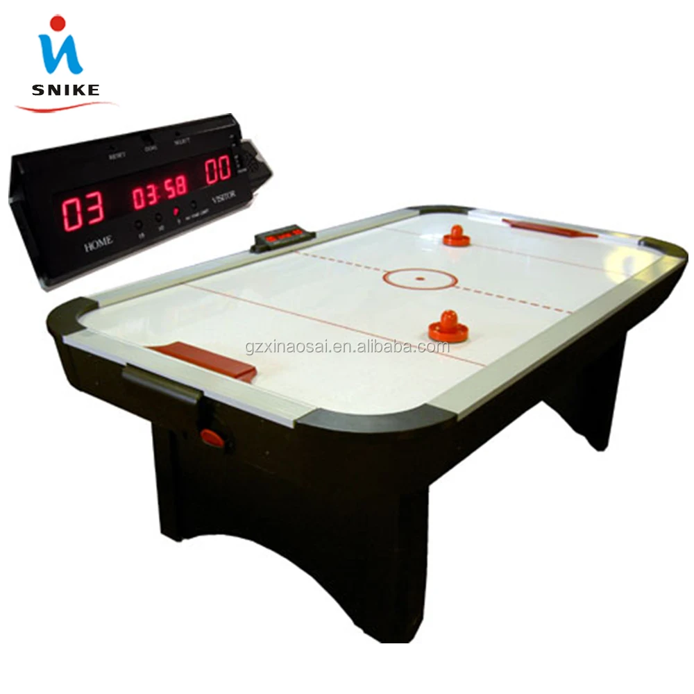 Excellent Quality Electronic Score Counter Ice Hockey Game Table With Full Sets Of Accessories 