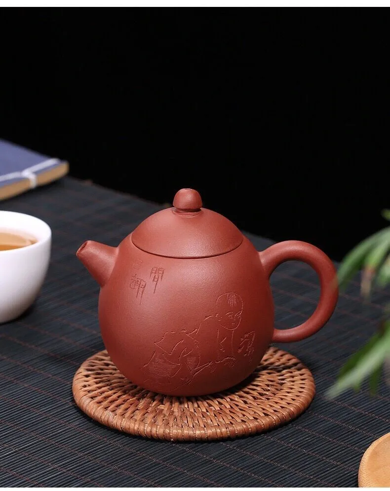 Hand Made Purple Clay Teapot Purple Color 120ml Buy Purple Clay