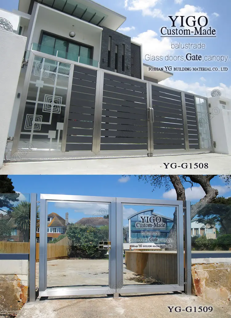 Yg-s044 Puerta De Garaje De Vidrio De Los Precios De Los - Buy Puerta