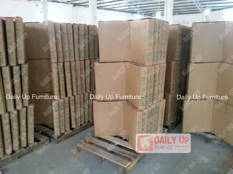 Airport/Hospital/Station Bench Chair with PU Padded Public Area 3-Seater Waiting Chair without Backrest Gang Chair