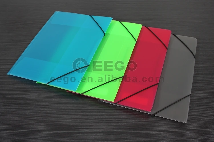A4 Plastic Pocket Pp File Folder With Elastic Band Buy