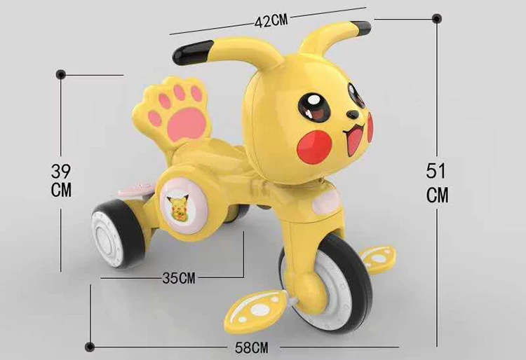 China wholesale new model ride on toy/kids plastic three-wheeled tricycle/children trike with cartoon design