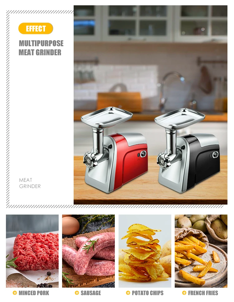 Portable Universal Meat Grinder Beef Mincer Automatic Grinder Electric