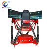 3 Screens Speed Racing Car Simulator 6 Dof 360 Degree High Speed 4D Simulator Racing Seat For Sale
