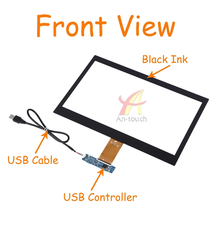 Usb Touch Screen Panel Kit With Touch Screen Layer For Desktop All In