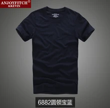 Verano hombres de moda famous brand design camisetas holístico abercr para ombie hombre t-shirt casual fitch manga tees
