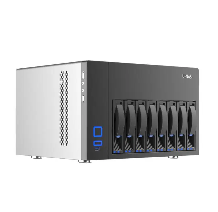 8 Bay Micro Atx Nas Case With 1 Pci Slot Buy 8 Bay Nas Case,Mini Itx