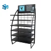 custom wild bird food feeder display stand with logo