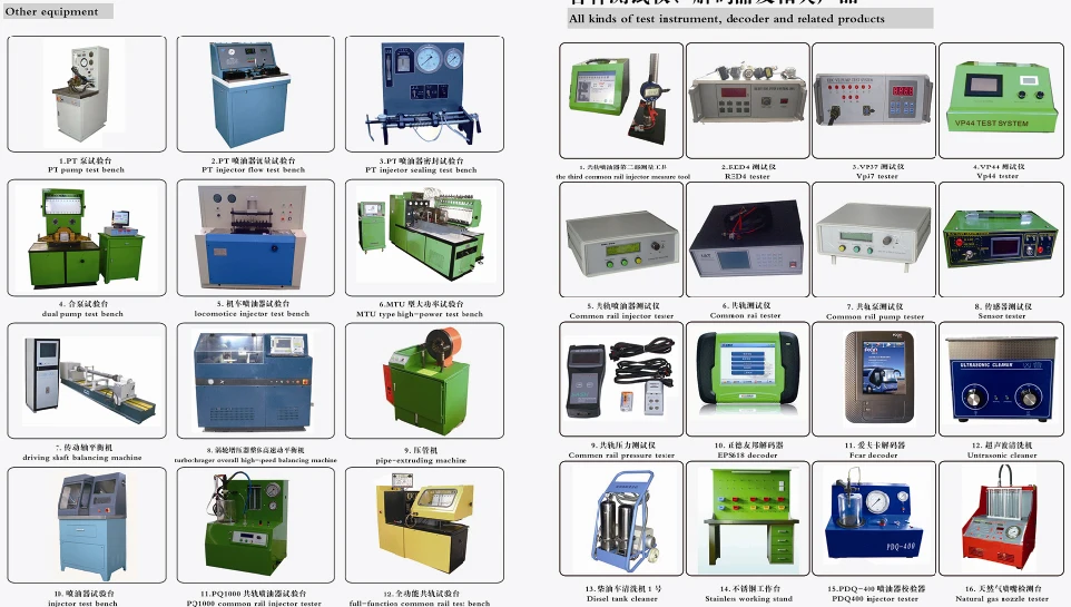 Common Rail Test Bench Cr918 Eui/eup Tester Heui Tester Cat C7 C9 3126